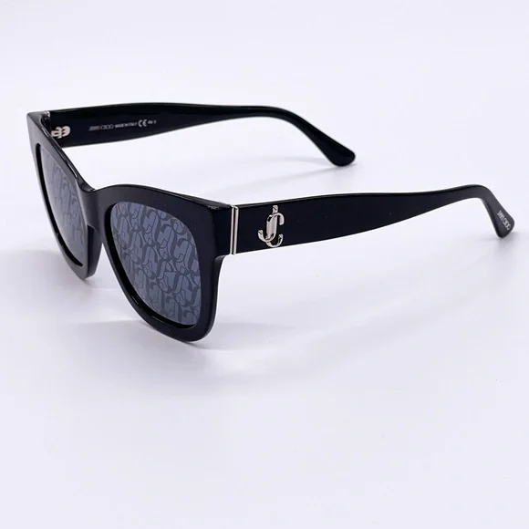 NEW JIMMY CHOO SUNGLASSES JIMMY CHOO JAN/S 807 BLACK WOMEN’S EYEWEAR JIMMY CHOO - Picture 4 of 12